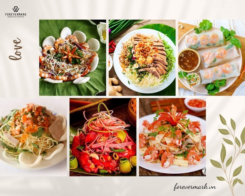 Các món gỏi đám cưới