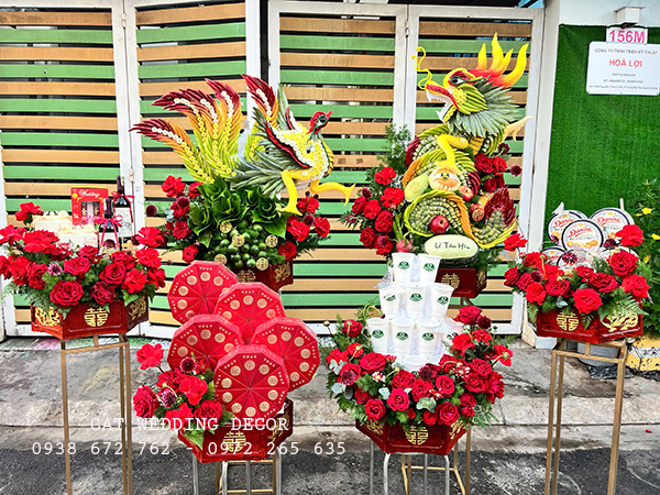 Mâm quả cưới truyền thống tại TPHCM