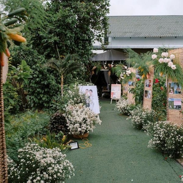 Trang trí tiệc cưới cá tính