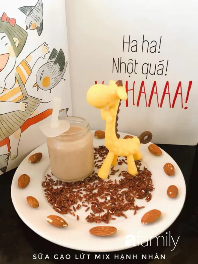 Sữa gạo lứt kết hợp hạt mềm mịn không lợn cợn
