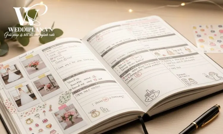 Checklist đám cưới