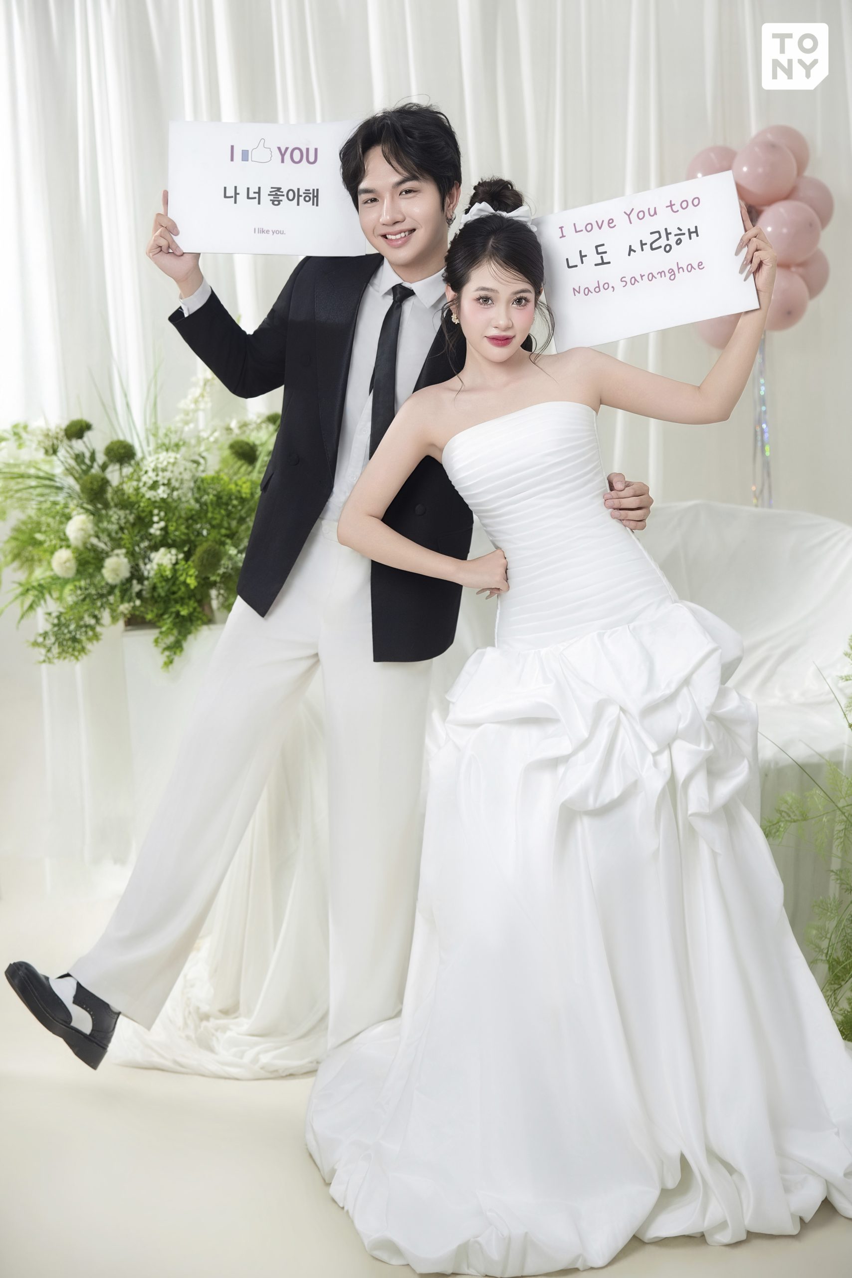 Phong cách chụp ảnh cưới studio 5