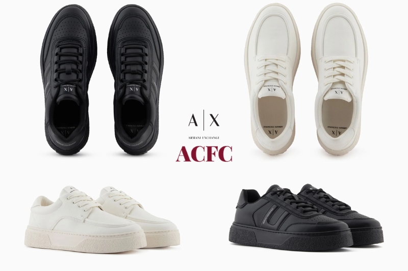 Armani Exchange: Bước vào mùa mới với những thiết kế giày dép đầy cá tính