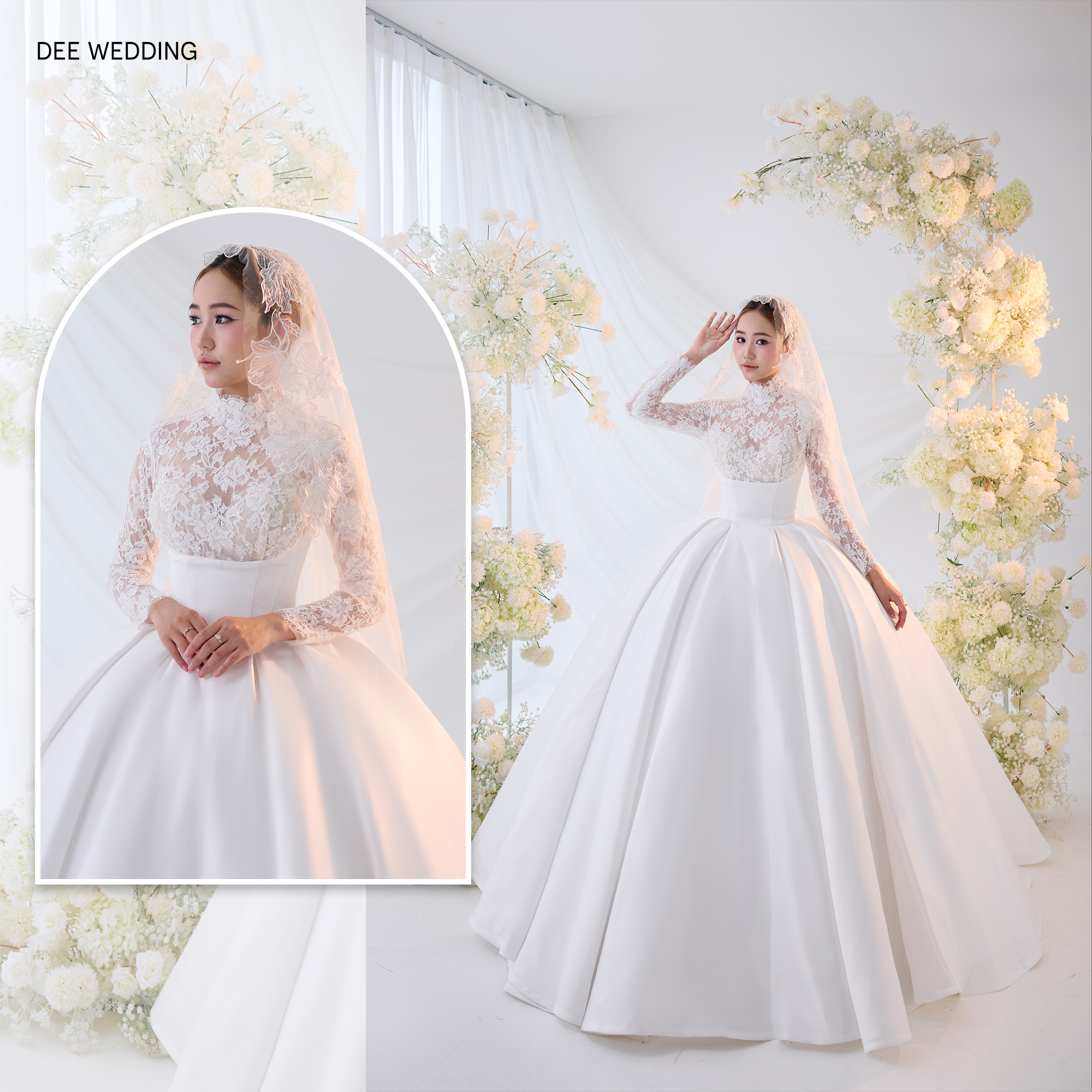 Cô dâu chọn dáng váy phù hợp