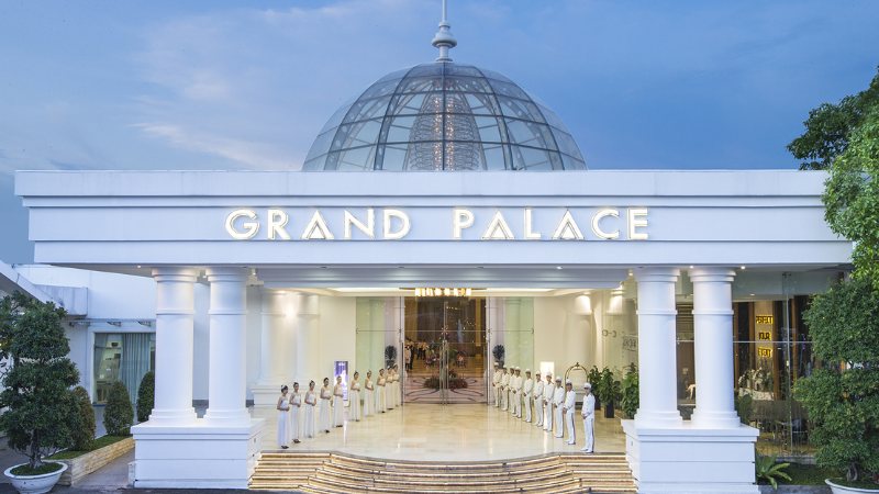 Không gian lộng lẫy xa hoa tại Grand Palace