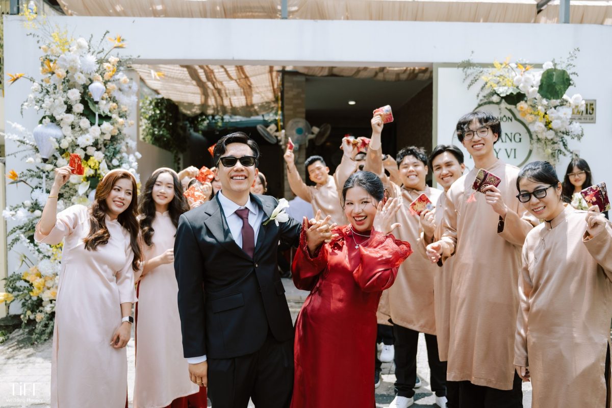 Ý tưởng trang trí tiệc cưới tư gia
