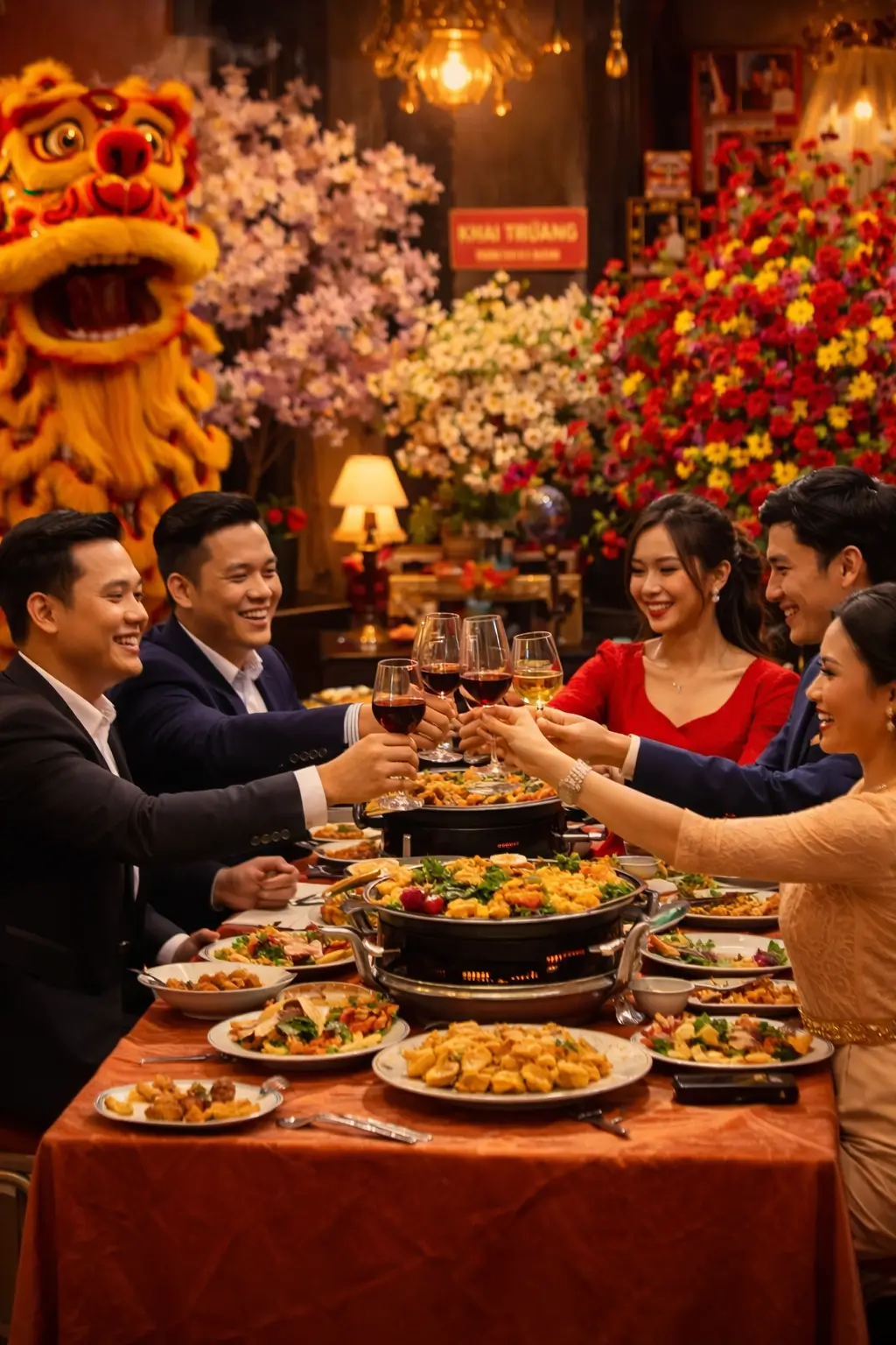 Sự kiện tất niên tại Mâm Vị