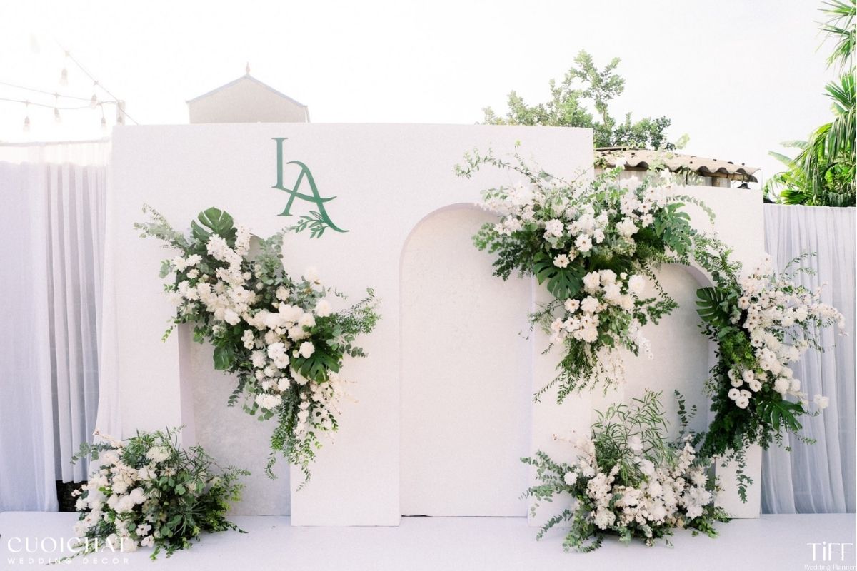 Photobooth cưới tại tiệc cưới tư gia