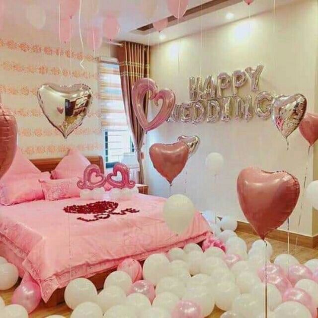 Chuẩn bị phòng cưới chu đáo