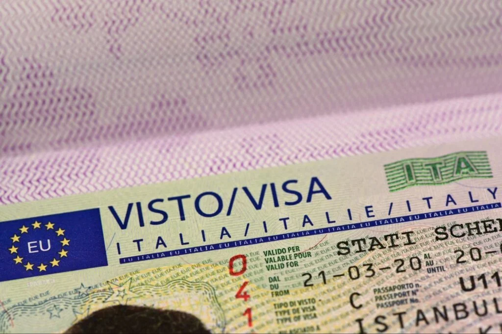 Italy visa application