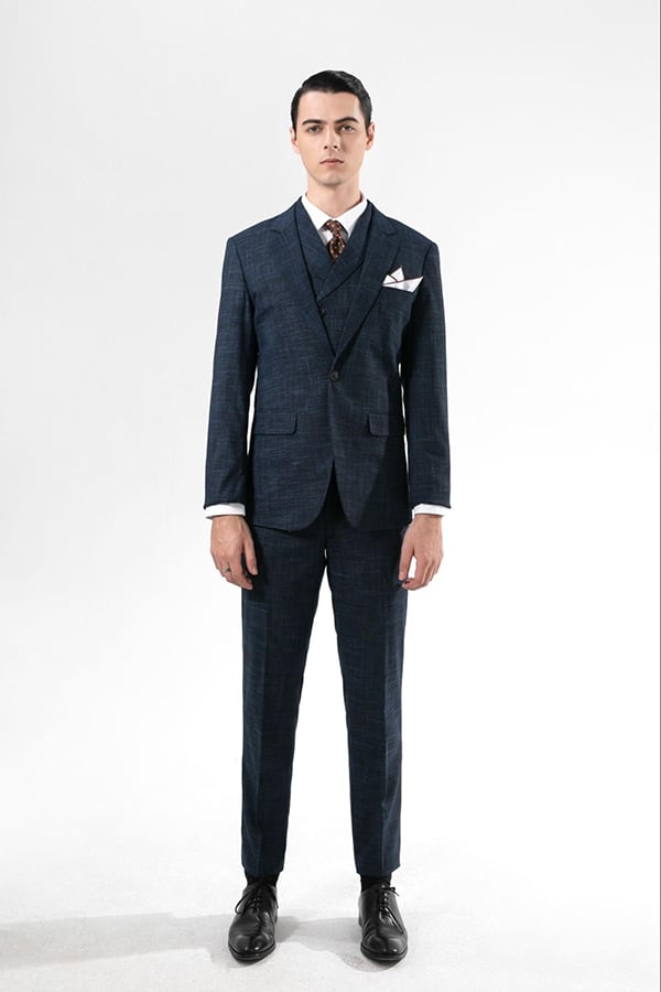 Mẫu vest 3 mảnh hoàn chỉnh
