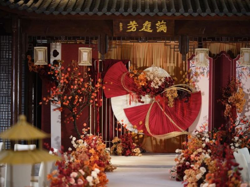 Tổ chức cưới người Hoa hiện đại