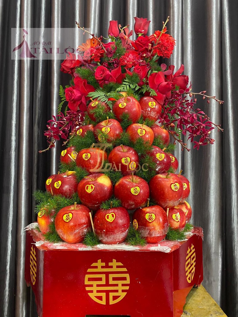 Trang trí mâm quả đám hỏi