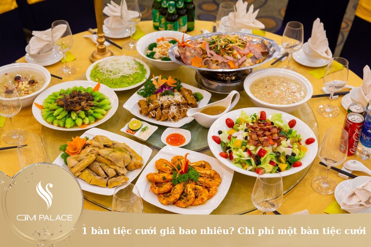 Bảng báo giá tiệc cưới