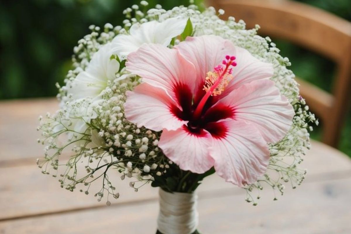 Hoa lan hibiscus mang hương vị nhiệt đới và sắc thái độc đáo