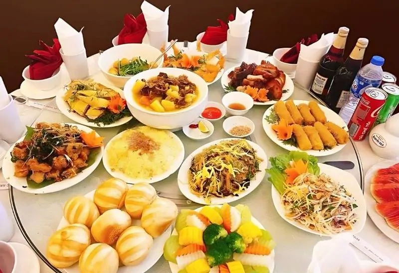 Sổ tính ngân sách cỗ cưới