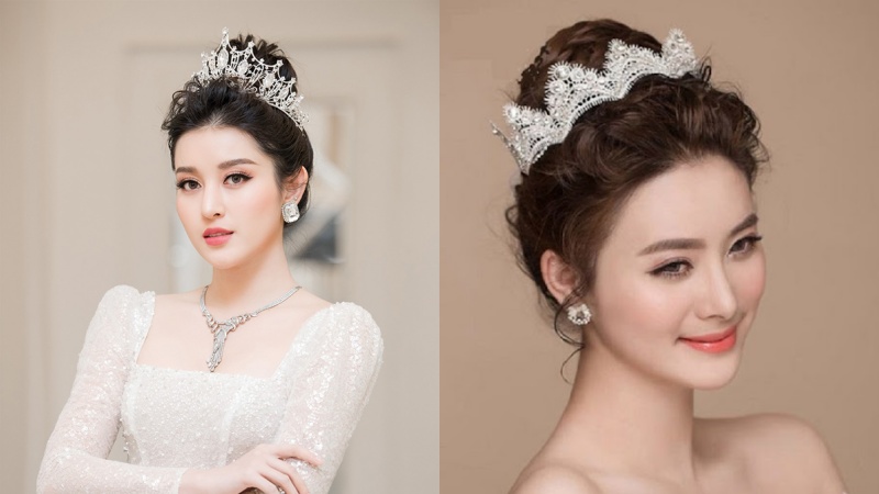 Cô dâu theo bối cảnh lễ cưới