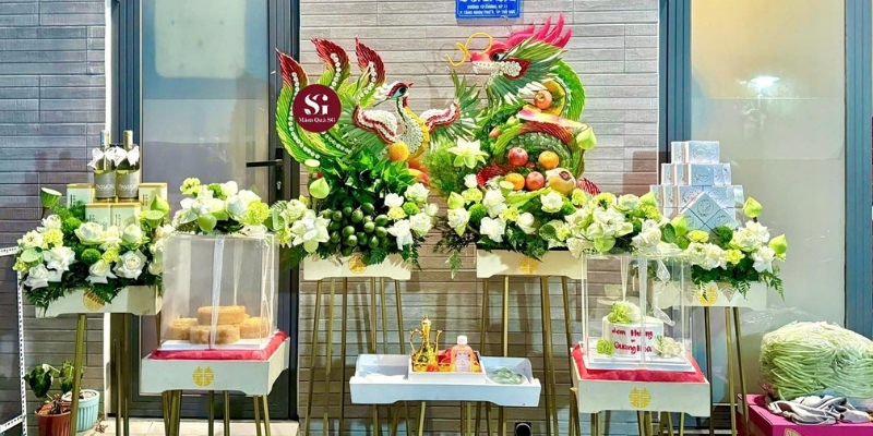 Mâm quả cưới hỏi Sài Gòn