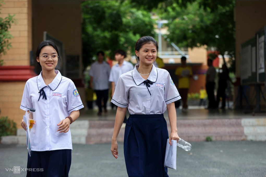 Học sinh thi tốt nghiệp tại TP HCM, chuẩn bị cho xét tuyển đại học 2026