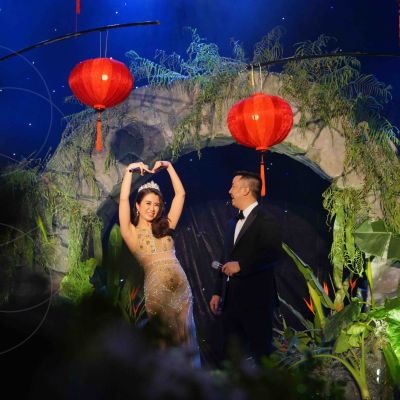 Lễ cưới Kat & Simeon mang phong cách quốc tế