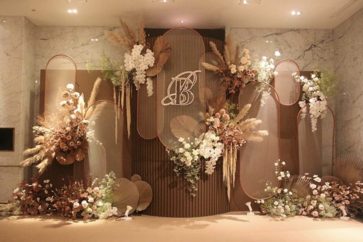 Trang trí tiệc cưới phong cách Bohemian