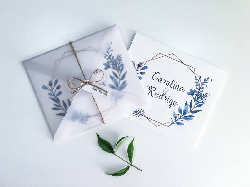 Kích thước thiệp cưới tiêu chuẩn