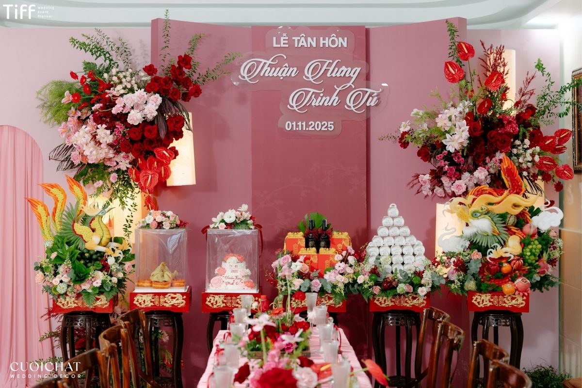 Nghi lễ truyền thống chiếm phần lớn chi phí đám cưới gia đình