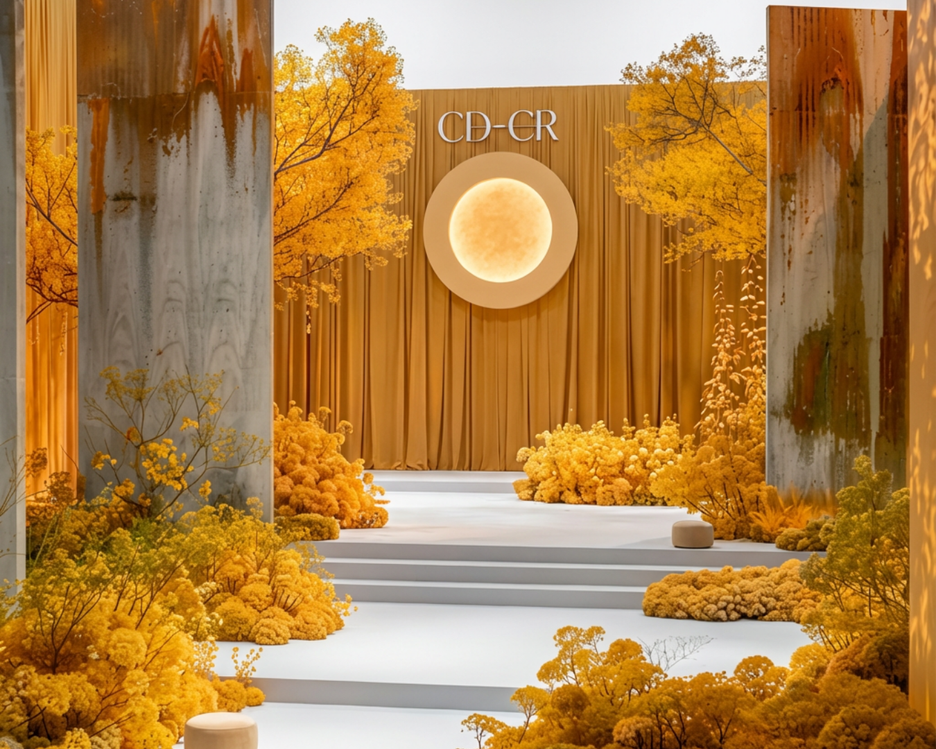 Chi tiết trang trí khu chào khách