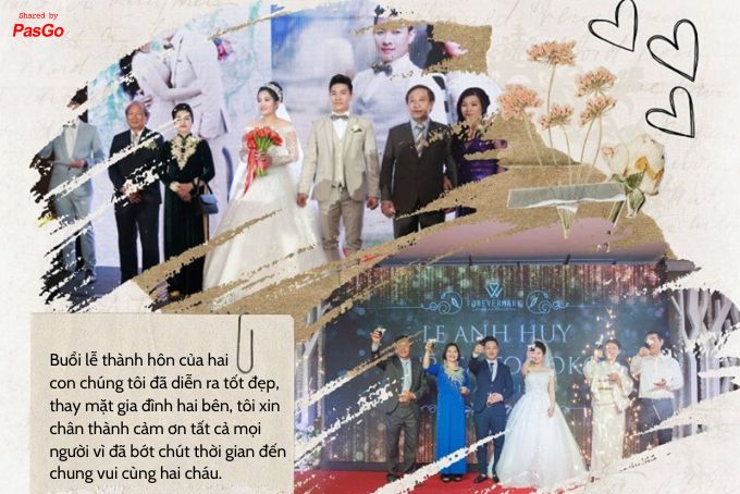 Lời cảm ơn sau đám cưới của bố mẹ cô dâu, chú rể hay nhất