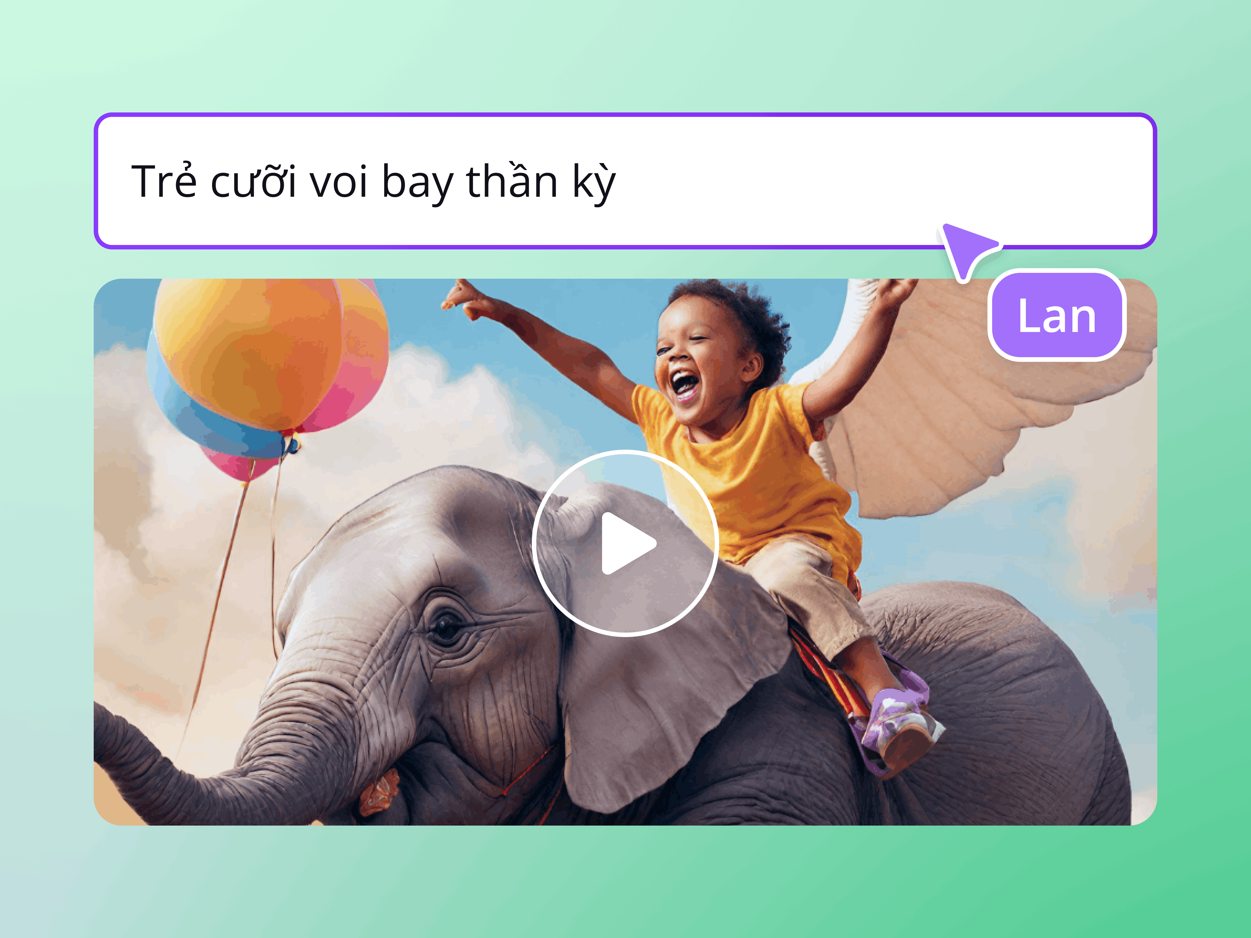Tính năng Magic Video tạo video từ mô tả văn bản