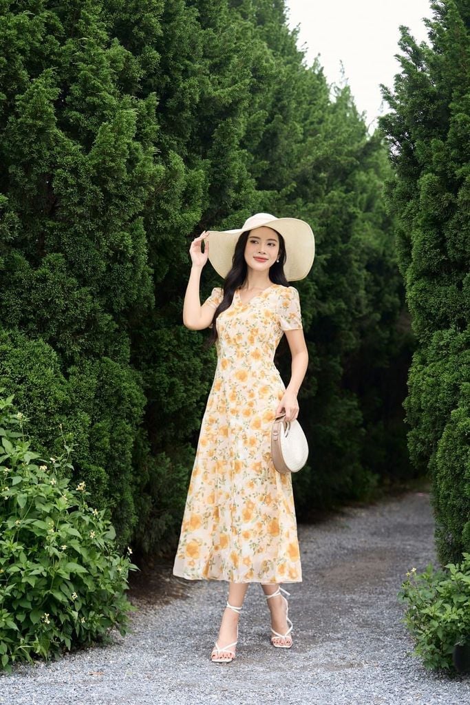 Đầm maxi nữ dịu dàng