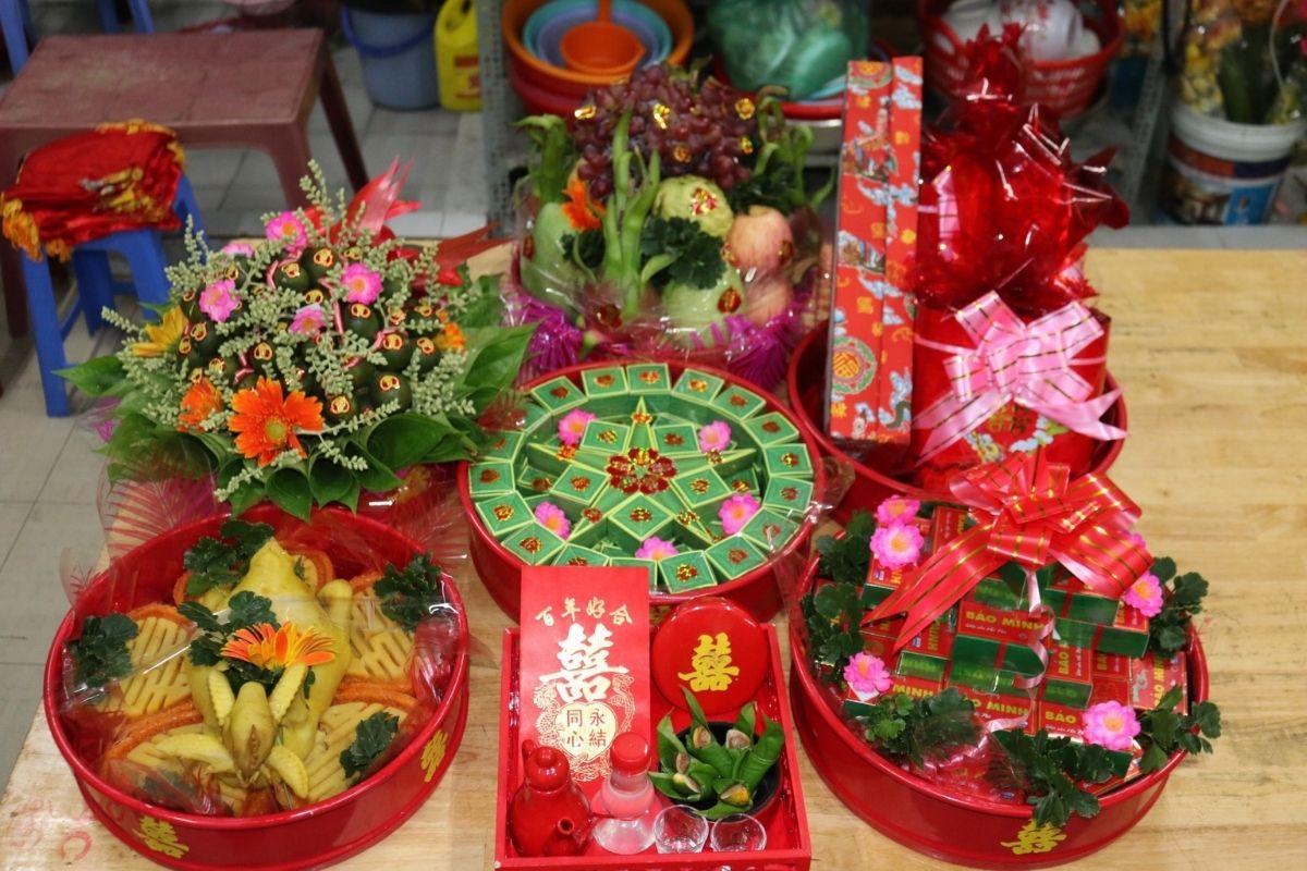 Mâm quả cưới miền Nam