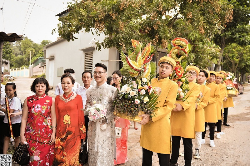 Không khí lễ cưới truyền thống