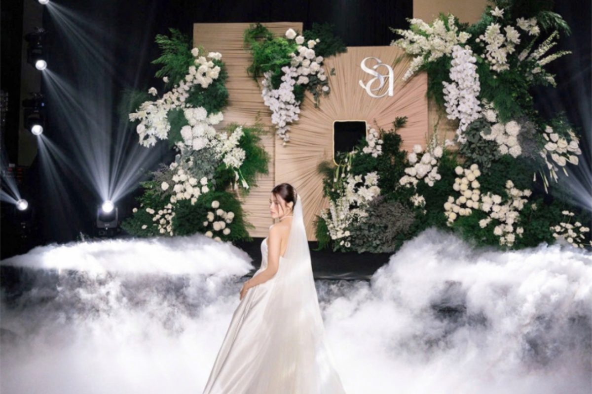 Wedding décor sang trọng tại InterContinental Landmark 72