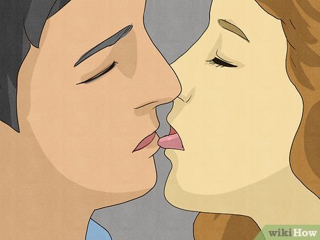 Lướt lưỡi lên môi