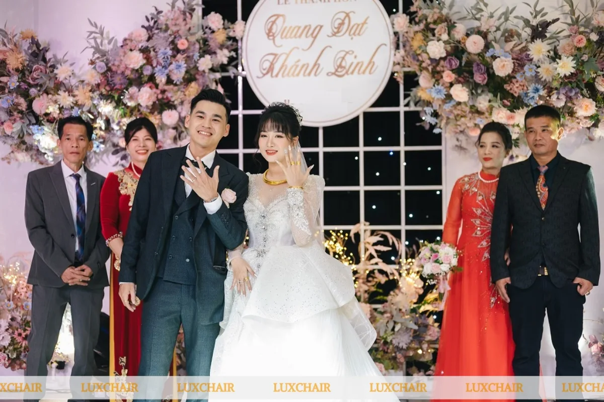 Lễ cưới là nghi lễ quan trọng nhất trong phong tục cưới hỏi