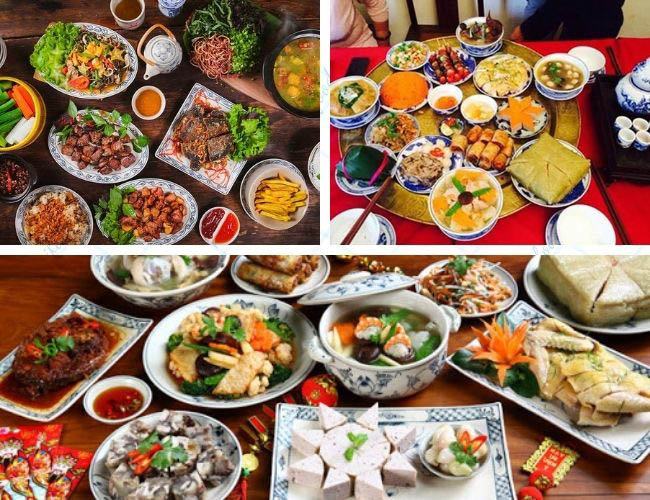 Mâm cỗ cưới miền Bắc truyền thống