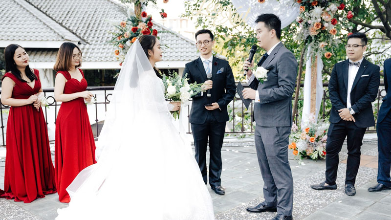 Lời chúc đám cưới ý nghĩa cho anh chị em