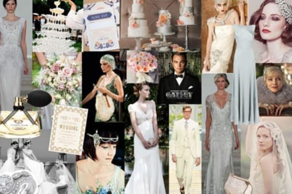 Phong cách Gatsby với tháp champagne sang trọng
