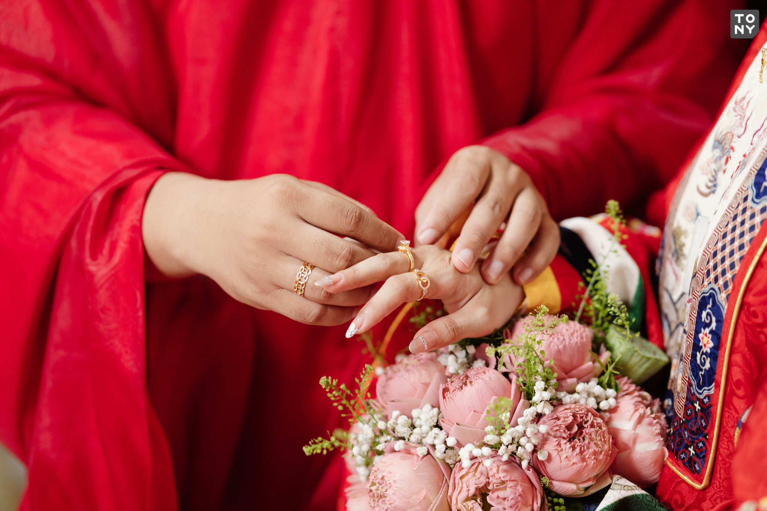 Lễ ăn hỏi với mâm quả cưới hỏi miền Nam được chuẩn bị trang trọng
