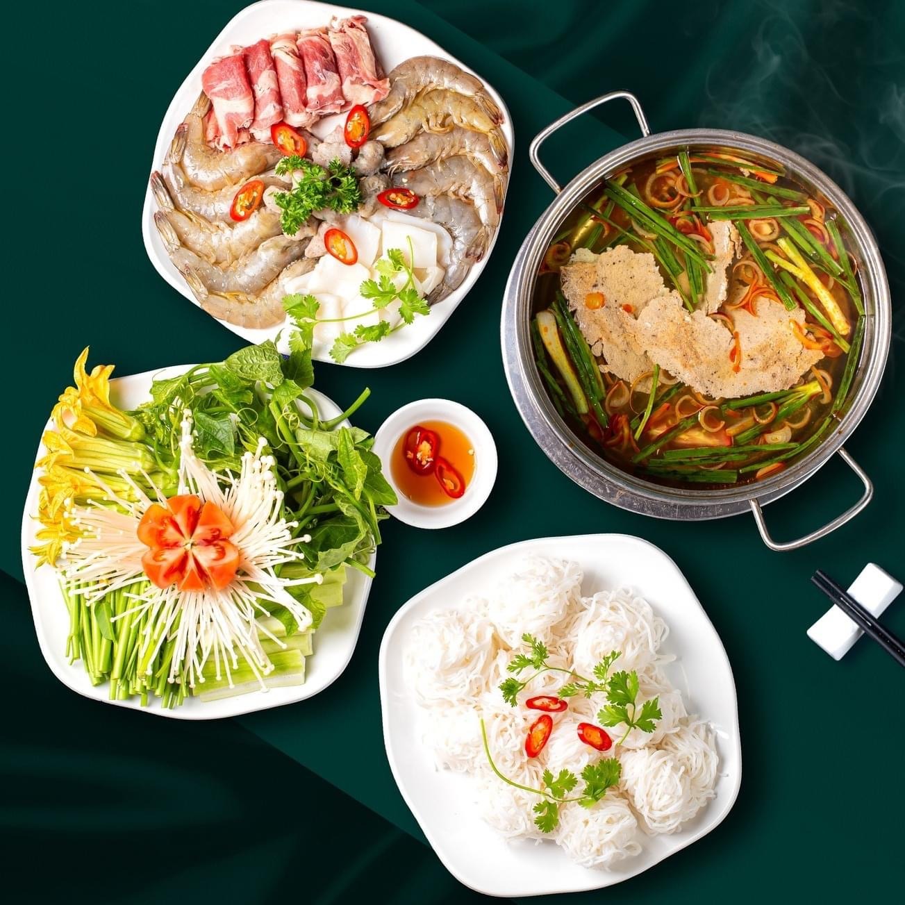 Lẩu Thái hải sản ấm áp