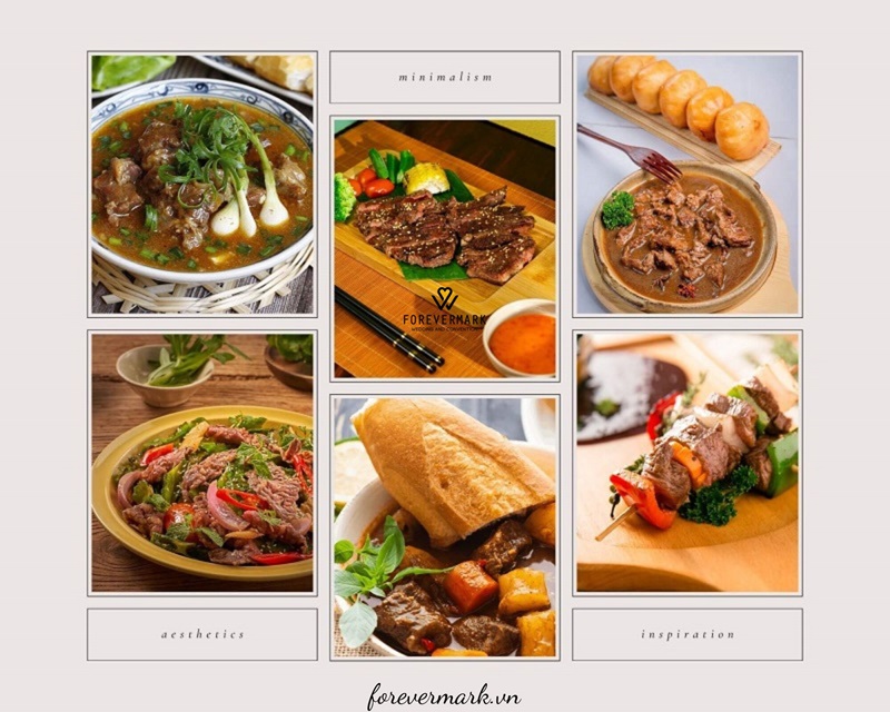 Các món bò trong tiệc cưới