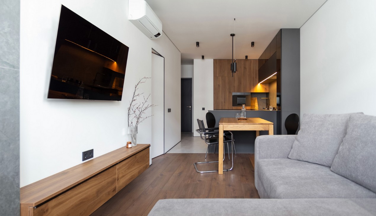 Phòng studio hiện đại với bối cảnh concept đa dạng