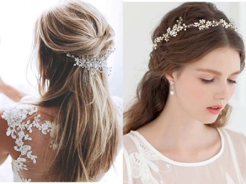 Phụ kiện tóc cô dâu