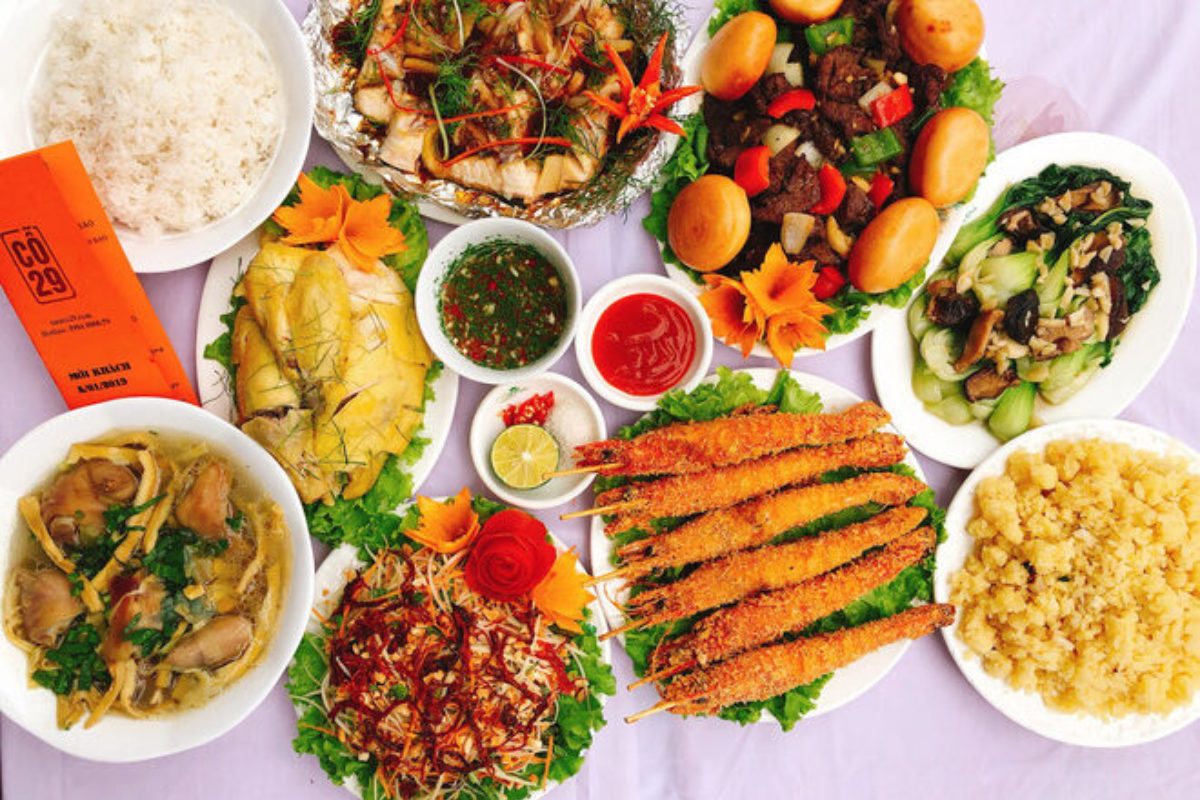 Ảnh minh họa thực đơn cưới tầm trung