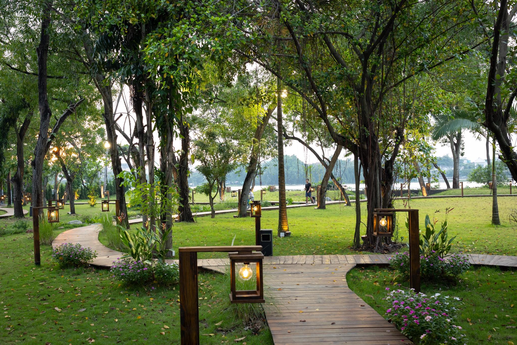 Không gian tổ chức lễ cưới ngoài trời