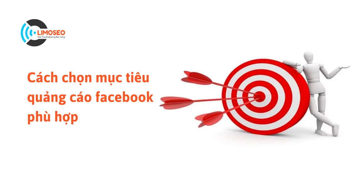 Giao diện chọn mục tiêu chiến dịch quảng cáo Facebook