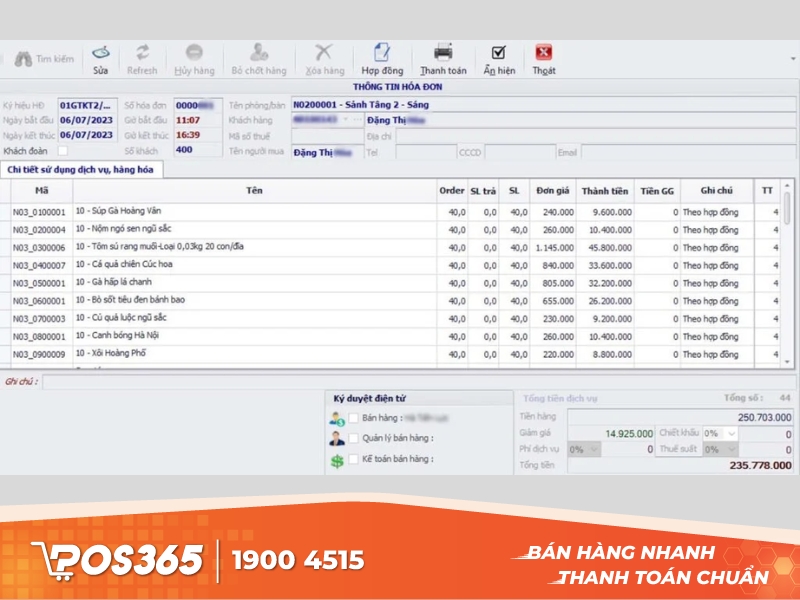Công cụ quản lý thống kê hoạt động kinh doanh sự kiện tiệc cưới ACMan