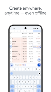 Ảnh chụp màn hình Google Trang tính