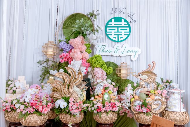 Mâm sính lễ truyền thống